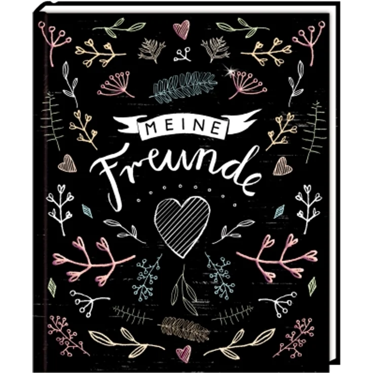Freundebuch - Handlettering - Meine Freunde – Bild 2