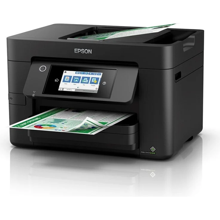 Epson WorkForce WF-4825DWF 4-in-1 Tintenstrahl-Multifunktionsgerät (Drucker, Scanner, Kopierer, Fax) Auflösung: 4800 x 2400, USB, LAN, 1x USB (Host) , WLAN, AirPrint, Mobile Print, WiFi-Direct (C11CJ06403) – Bild 2