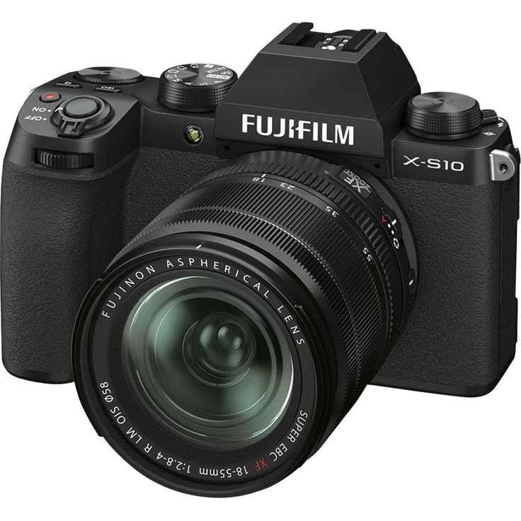 Fujifilm X-S10 Systemkamera, schwarz inkl. Fujinon XF 16-80 mm F4 R OIS WR – Bild 3