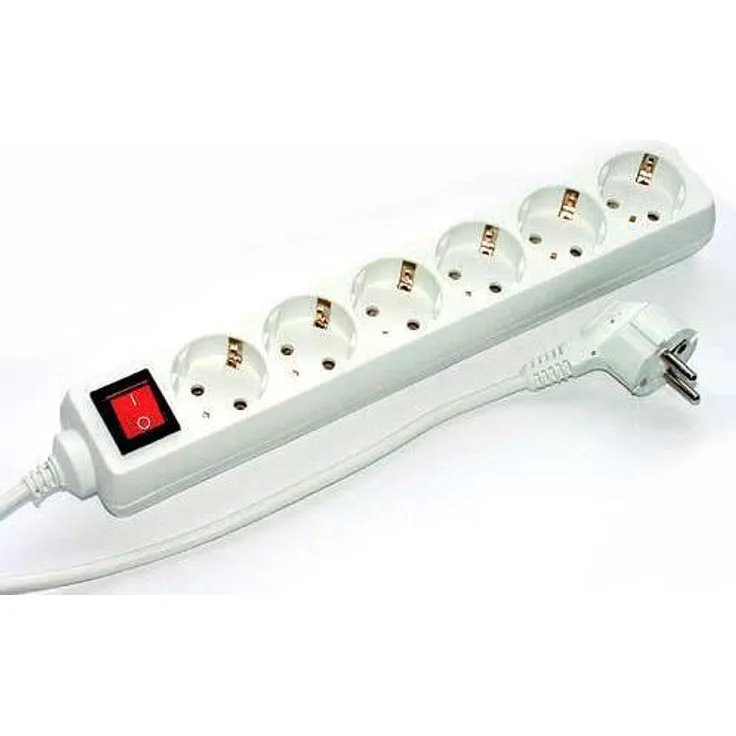 E+P Elektrik E60 6-fach Schuko, 04600