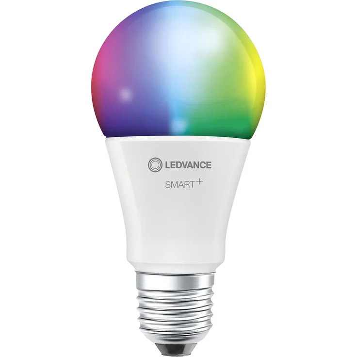 Ledvance SMART+ Classic Multicolour A60 Birne 10W (60W) E27 RGBW BT matt dimmbar – Bild 2