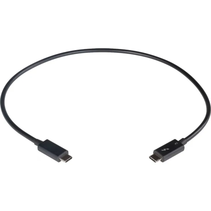 Sonnet - Thunderbolt-Kabel - USB-C (M) bis USB-C (M) - Thunderbolt 3 - 70 cm - Schwarz