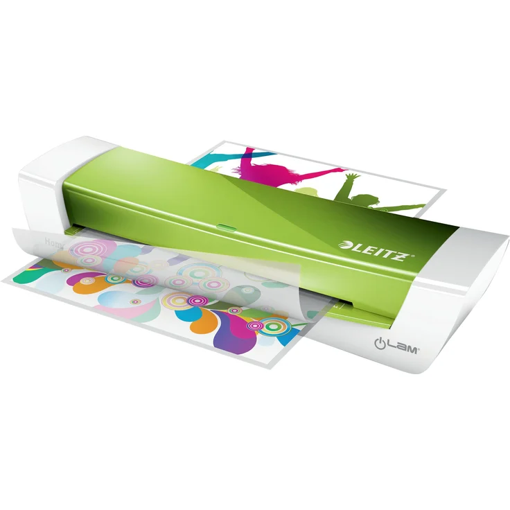 Leitz Laminiergerät iLAM HomeOffice 73680064 DIN A4 weiß grün (73680054) – Bild 3