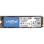 Crucial P2 - Solid-State-Disk - 1 TB - intern - M.2 2280 - PCI Express 3.0 x4 (NVMe) (CT1000P2SSD8)