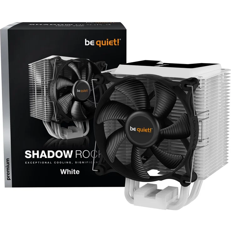 be quiet! SHADOW ROCK 3 | White CPU-Kühler Weiß (BK005) - Preisvergleich – Bild 5