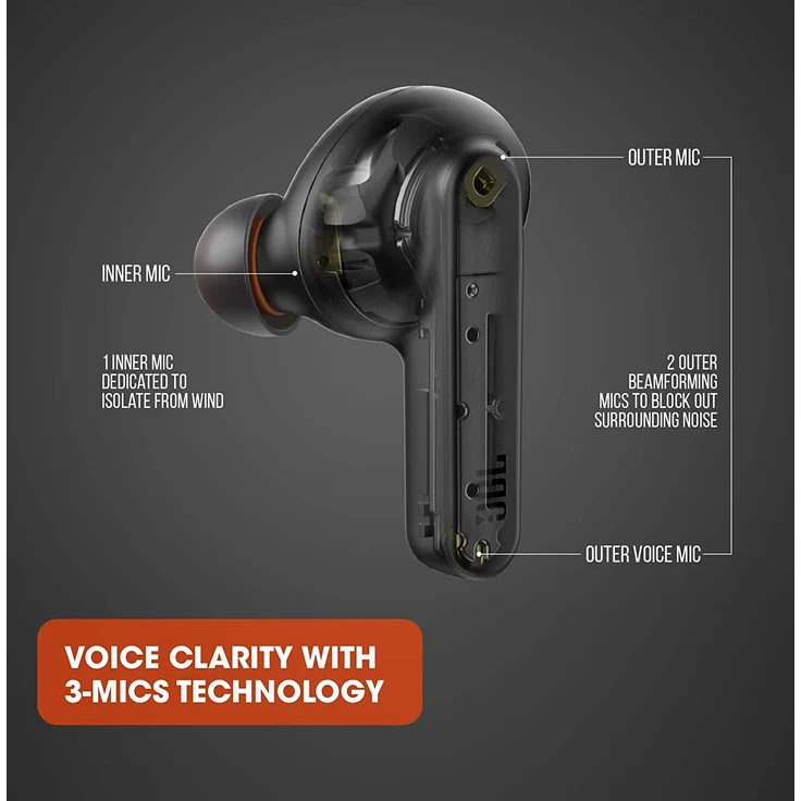 JBL Live Pro+ In-ear True Wireless Kopfhörer Bluetooth mit Noise Cancelling und Mikrofon Schwarz – Bild 7