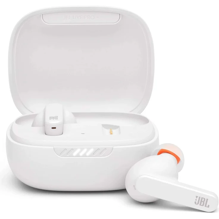JBL Live Pro+ In-ear True Wireless Kopfhörer Bluetooth mit Noise Cancelling und Mikrofon weiß – Bild 2