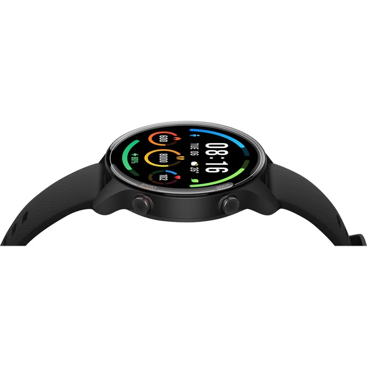 Xiaomi Mi Watch Smartwatch GPS, Unisex, 46x53mm, Silikonarmband, Black – Bild 9