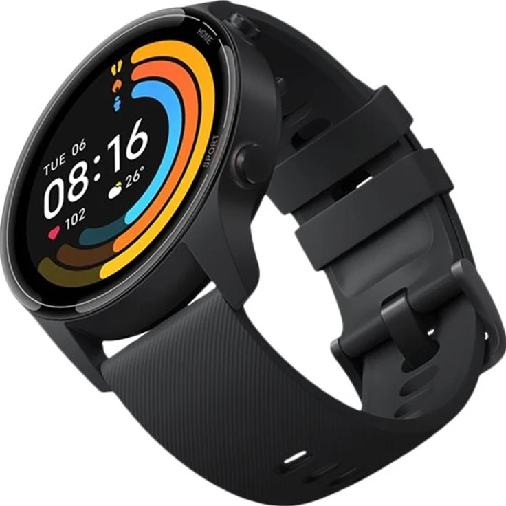 Xiaomi Mi Watch Smartwatch GPS, Unisex, 46x53mm, Silikonarmband, Black – Bild 8