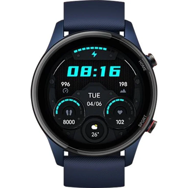 Xiaomi Mi Watch Smartwatch GPS, Unisex, 46x53mm, Silikonarmband, Navy Blue – Bild 7