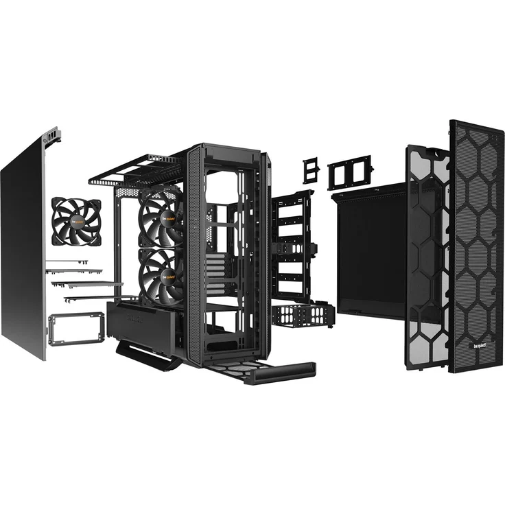 be quiet! SILENT BASE 802 Schwarz, Midi Tower, ohne Netzteil (BG039) – Bild 6
