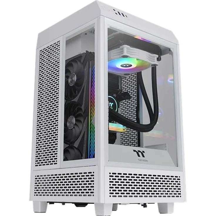 THERMALTAKE The Tower 100 Mini Tower Snow Tower-Gehäuse – Bild 1