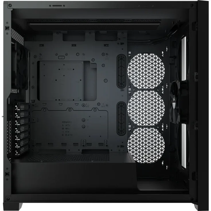 Case Corsair 5000D Tempered Glass Black Mid – Bild 8