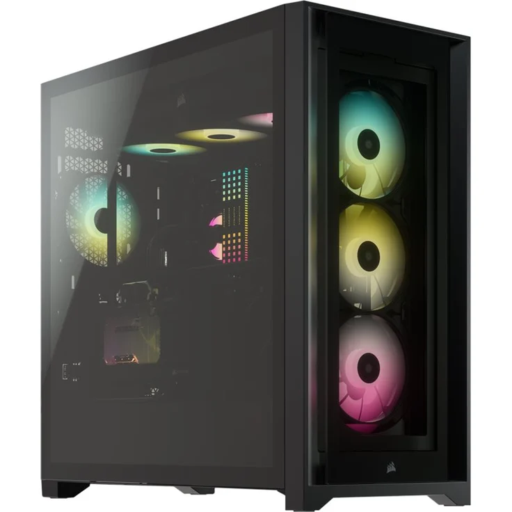 CORSAIR Midi iCUE5000X RGB (Tempered Glass) Black – Bild 13