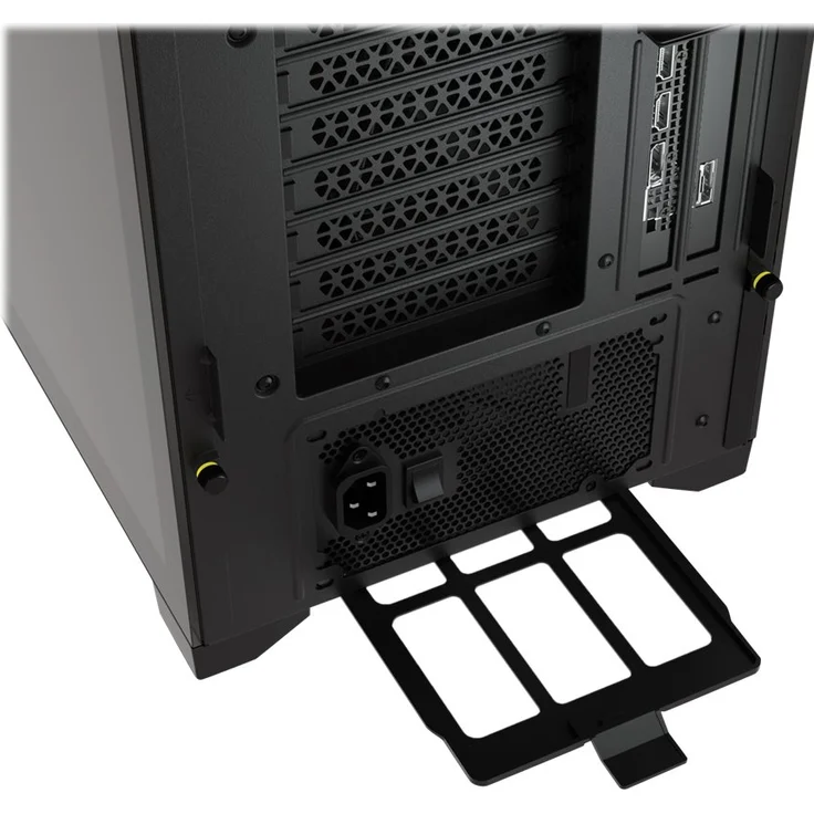 CORSAIR Midi iCUE5000X RGB (Tempered Glass) Black – Bild 3