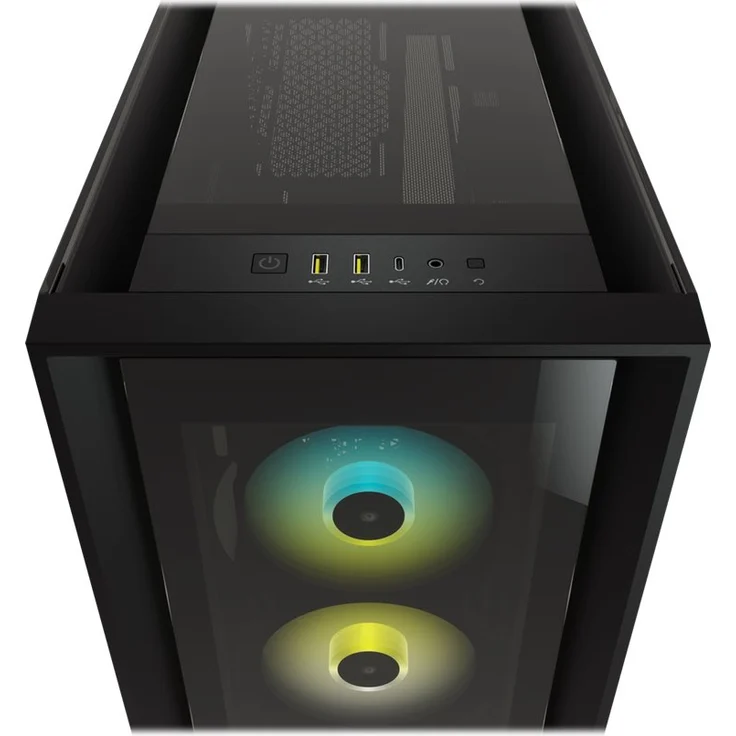 CORSAIR Midi iCUE5000X RGB (Tempered Glass) Black – Bild 8