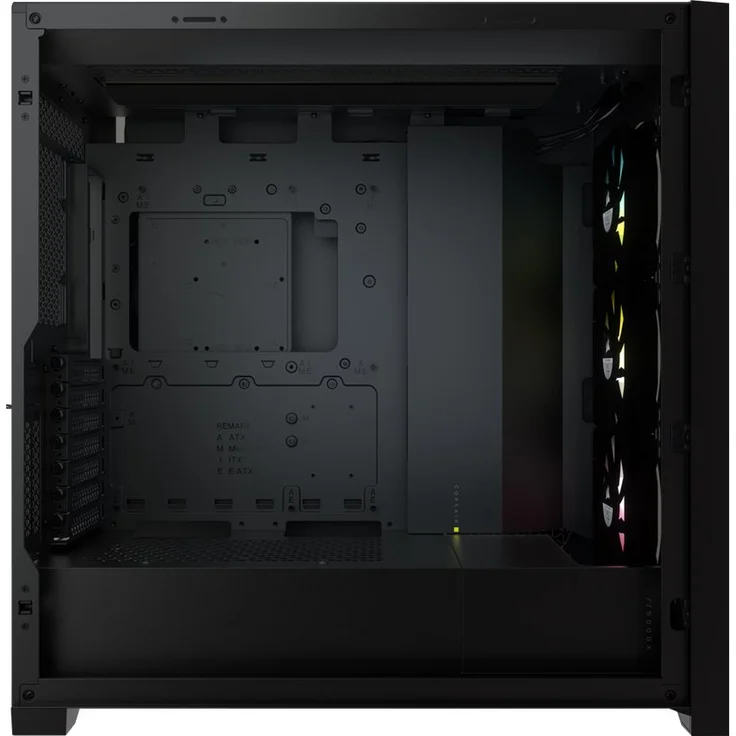 CORSAIR Midi iCUE5000X RGB (Tempered Glass) Black – Bild 5