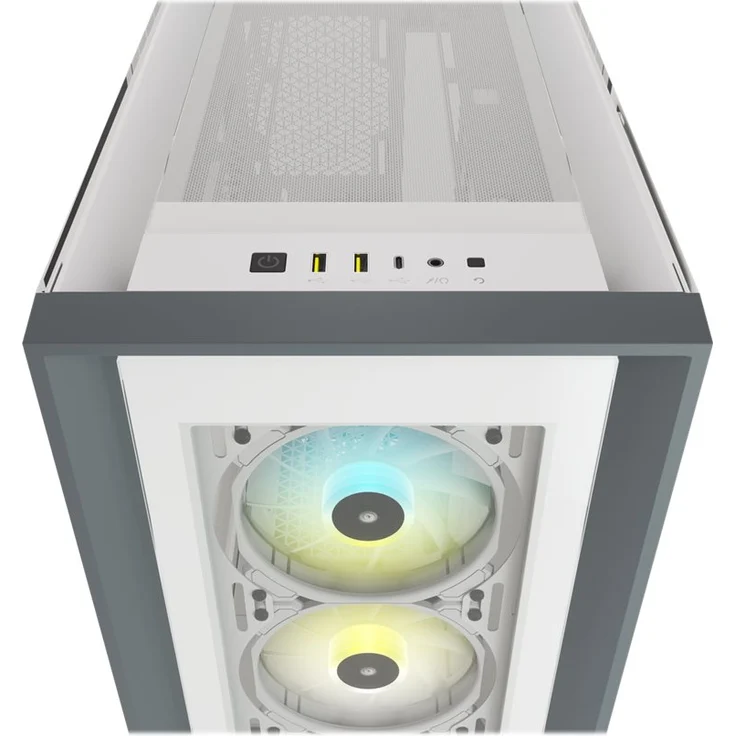 CORSAIR Midi iCUE5000X RGB (Tempered Glass) White – Bild 14