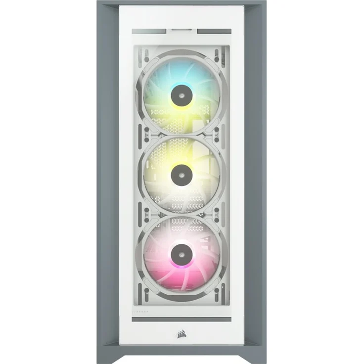CORSAIR Midi iCUE5000X RGB (Tempered Glass) White – Bild 10