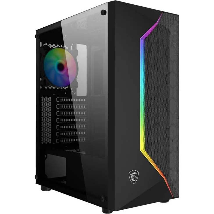 MSI Midi MAG VAMPIRIC 100R (B-Tempered Glas-RGB Fan) – Bild 3