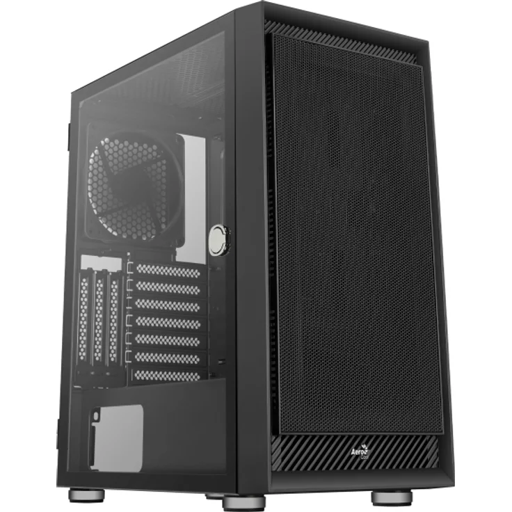 AeroCool Midi Graphite black v1 MicroATX-ATX-MiniITX o.N – Bild 2