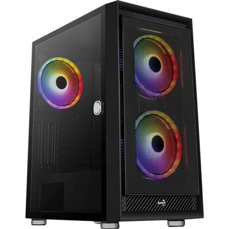 AeroCool Midi Graphite black v1 MicroATX-ATX-MiniITX o.N – Bild 4