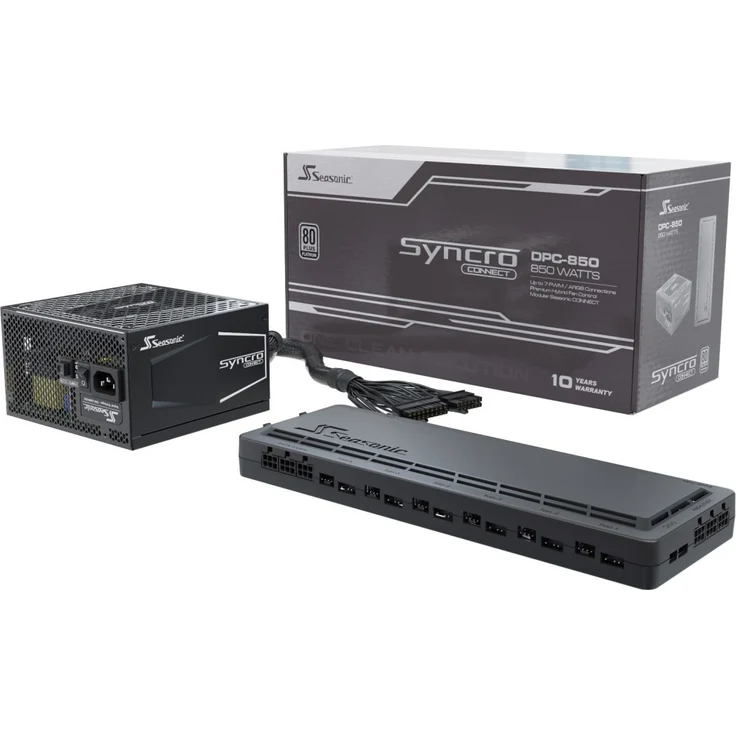 Seasonic Midi SYNCRO Q704 + SYNCRO DPC-850W Platinum – Bild 7