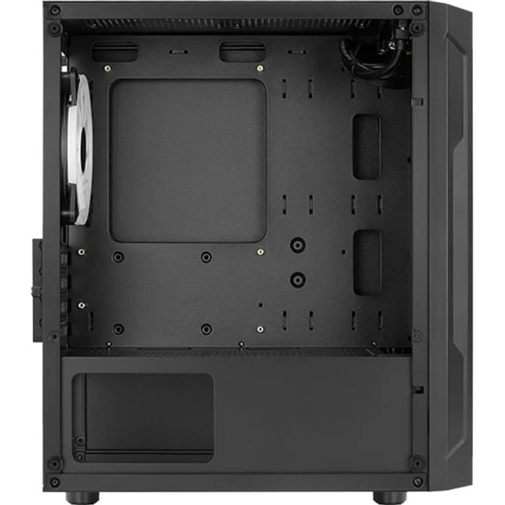 Aerocool Trinity Mini-G-BK-v2 Tower-Gehäuse, schwarz – Bild 3