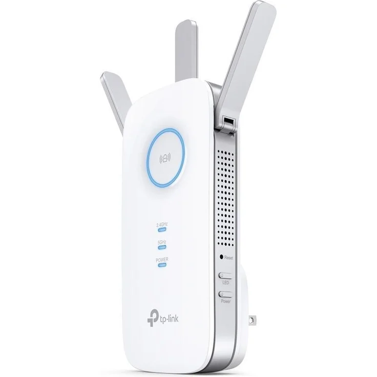 TP-Link WLAN-Repeater, Dual Band AC1750, WiFi Extender und Access Point, kompatibel mit Modem Faser und ADSL, 1 Gigabit-Port (RE455) – Bild 3