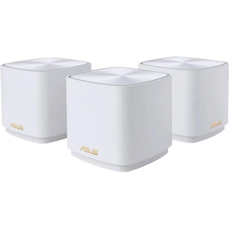 wl-router asus zenWLAN ax mini (xd4) ax1800 3er set weiß – Bild 9