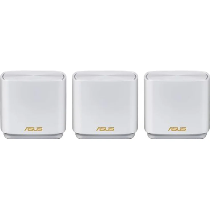 wl-router asus zenWLAN ax mini (xd4) ax1800 3er set weiß – Bild 7