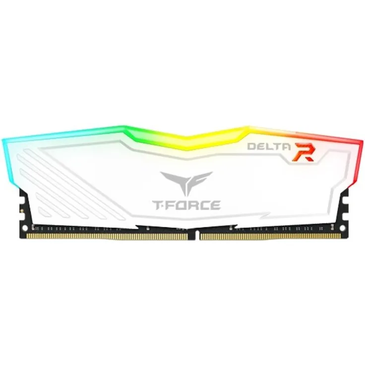 ram team d4 3200 32gb c16 delta rgb weiss k2