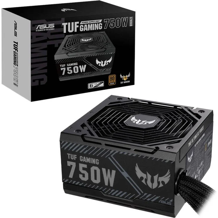 ASUS TUF Gaming 750W Netzteil 20+4 pin ATX ATX Schwarz (90YE00D0-B0NA00) – Bild 5