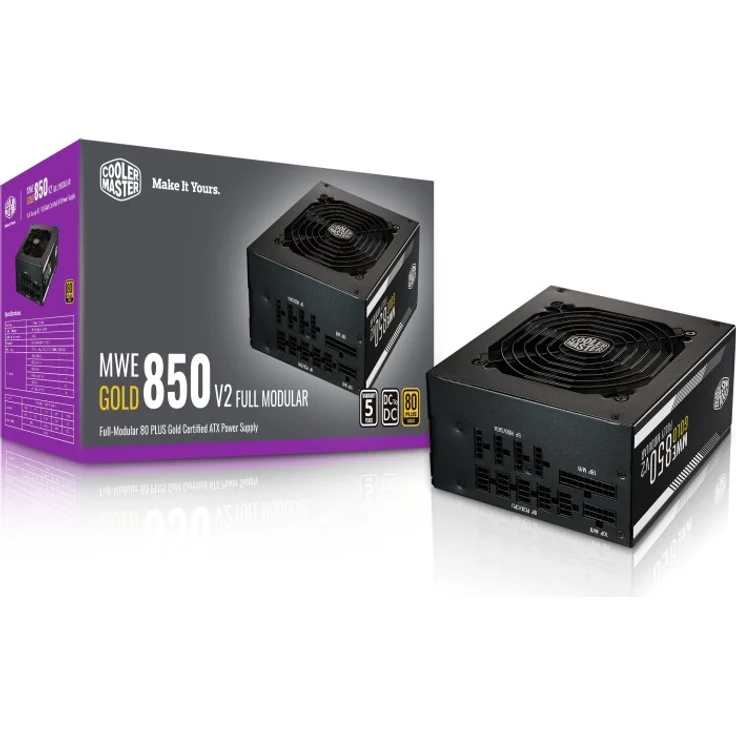 CoolerMaster MWE Gold 850W V2 (80+ Gold) – Bild 3