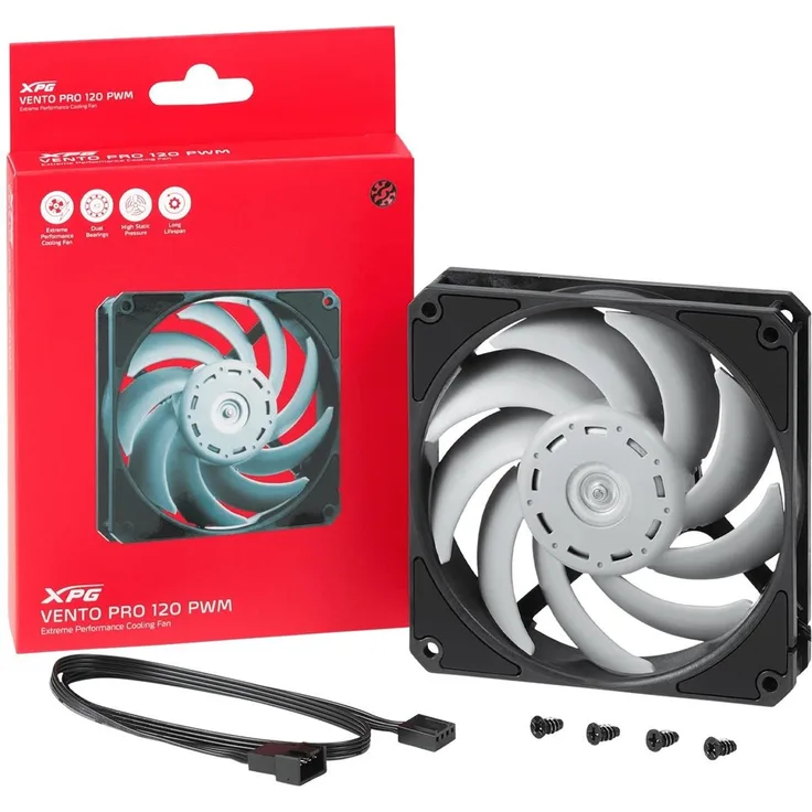 ADATA XPG Vento Pro 120 PWM, 120mm (VENTOPRO120PWM-BKCWW-75260188)
