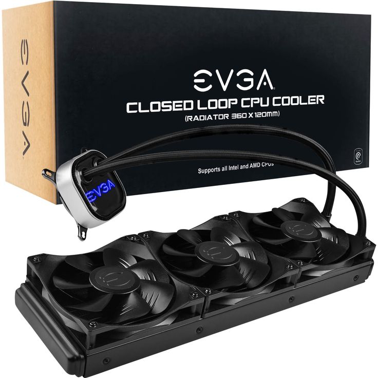 EVGA CLC 360 Liquid Water CPU Cooler RGB LED Cooling – Bild 3