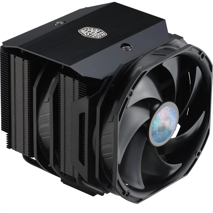 Kühler CoolerMaster MasterAir MA624 Stealth PWM (Dual-Alu) – Bild 9
