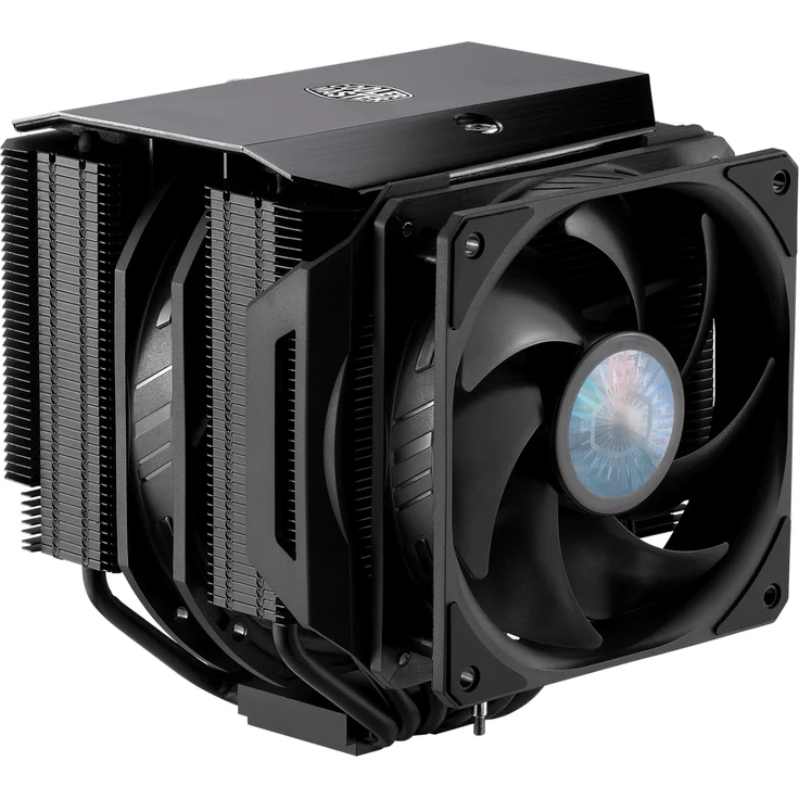 Kühler CoolerMaster MasterAir MA624 Stealth PWM (Dual-Alu) – Bild 1