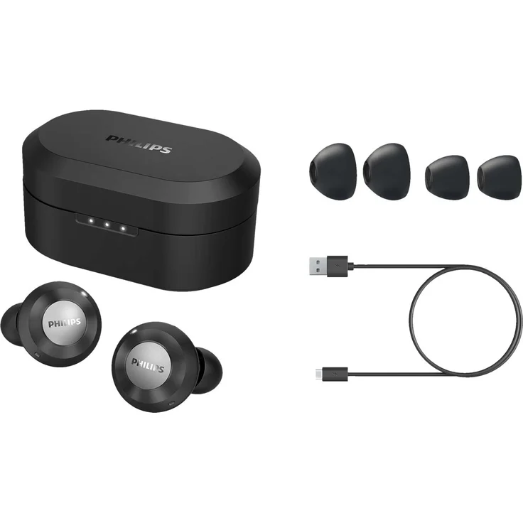 Philips TAT8505BK/00 True Wireless In-Ear-Kopfhörer mit Noise Cancelling, Bluetooth schwarz – Bild 7