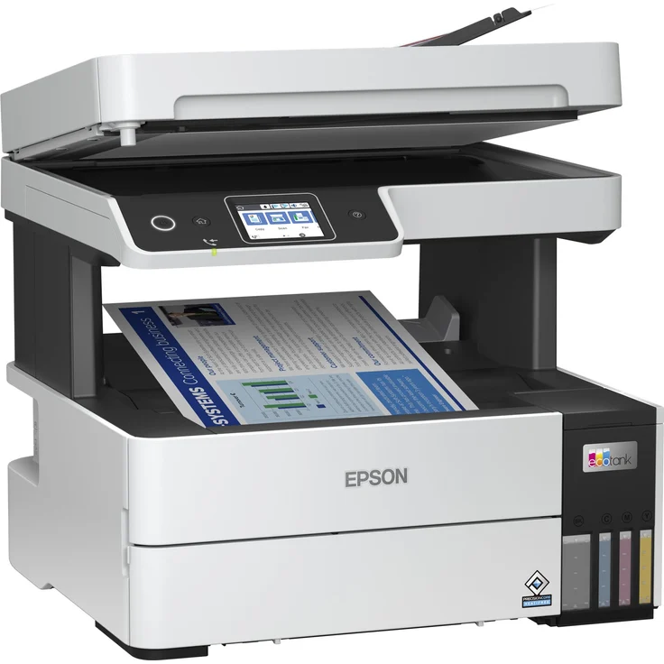 Epson EcoTank ET-5170 4-in-1 Tintenstrahl-Multifunktionsgerät (Drucker, Scanner, Kopierer, Fax) Auflösung: 1200 x 4800, USB, LAN, WLAN, Mobile Print, AirPrint, Wi-Fi Direct, Cloud Print (C11CJ30401) – Bild 10