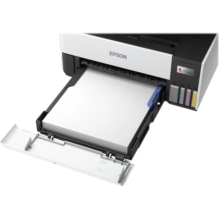 Epson EcoTank ET-5170 4-in-1 Tintenstrahl-Multifunktionsgerät (Drucker, Scanner, Kopierer, Fax) Auflösung: 1200 x 4800, USB, LAN, WLAN, Mobile Print, AirPrint, Wi-Fi Direct, Cloud Print (C11CJ30401) – Bild 4