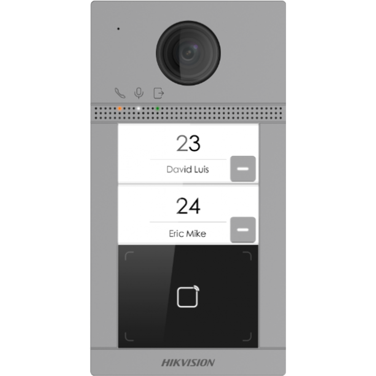 Hikvision DS-KV8213-WME1 Two Button Metall Video Türsprechanlage mit 2 MP HD