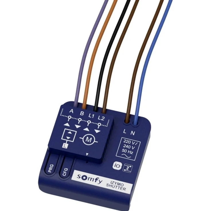 SOMFY Unterputz-Empfänger Rollladen io 1822660, 1822660 – Bild 3