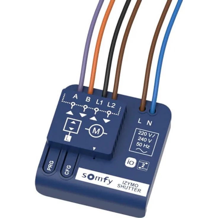 SOMFY Unterputz-Empfänger Rollladen io 1822660, 1822660