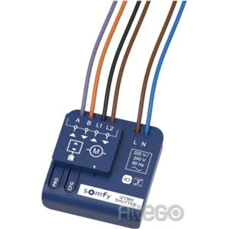 SOMFY Unterputz-Empfänger Rollladen io 1822660, 1822660 – Bild 2