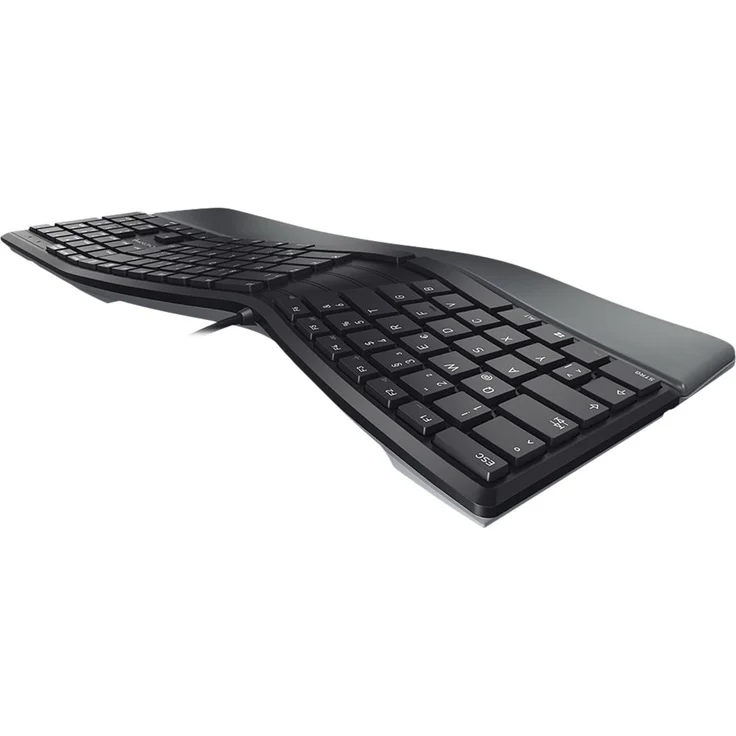 CHERRY KC 4500 ERGO - Tastatur - USB - QWERTZ - Deutsch - Schwarz (JK-4500DE-2) – Bild 6