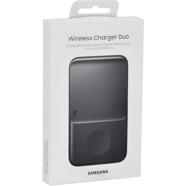 Samsung Wireless Charger Duo EP-P4300BBEGEU ohne Ladegerät, schwarz – Bild 7