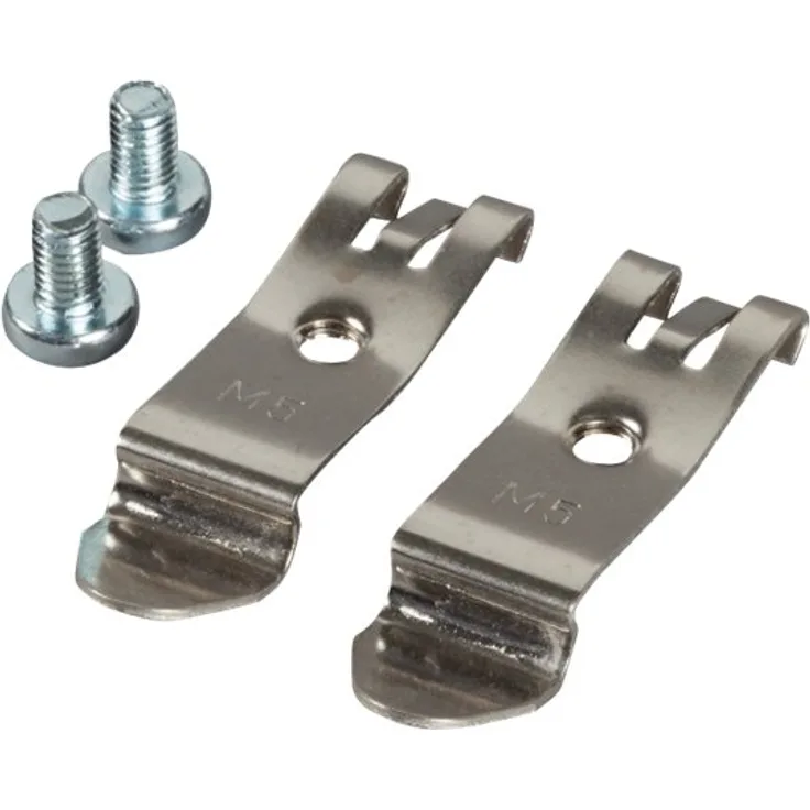 Hutschienenadapter fuer Mini-Patchfelder Set mit Hutschienenhalter, bestehend au