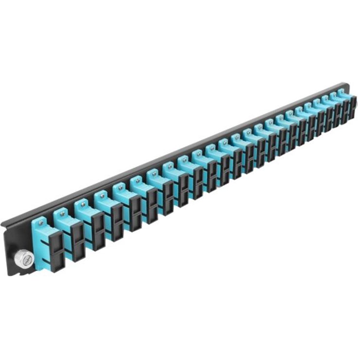 Delock 19 Spleißbox Frontblende 24 Port SC Duplex aqua (43366)