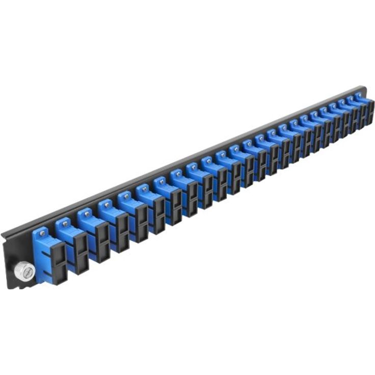 Delock 19 Spleißbox Frontblende 24 Port SC Duplex blau (43363)